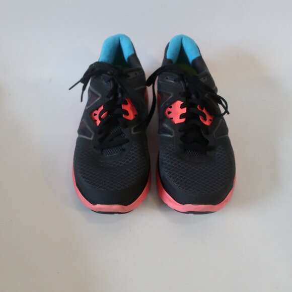 Womens Nike Lunarglide 3 Anthracite Black Pink Blue Trainer Running Sneakers 8 - Picture 2 of 16